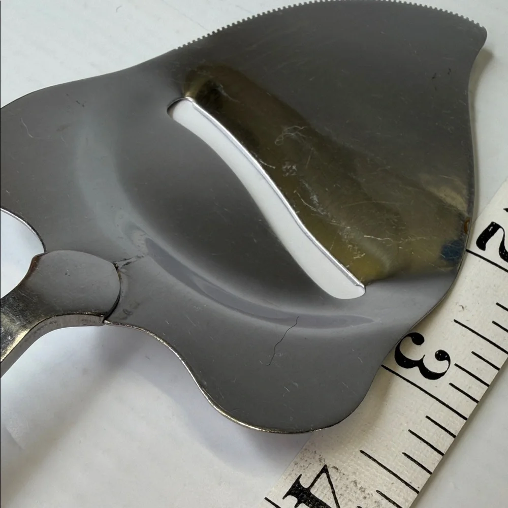 Vintage Wood Handle Stainless Steel Cheese Slicer